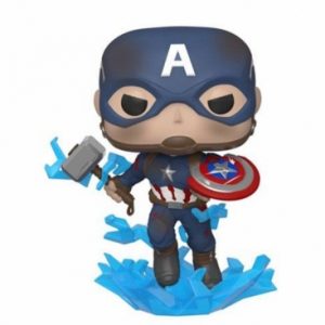 Funko POP! 573 Captain America With Broken Shield & Mjölnir - Marvel