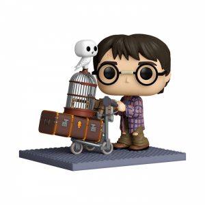 FUNKO POP! DELUXE: 135 HP ANNIVERSARY - HARRY PUSHING TROLLEY - HARRY POTTER