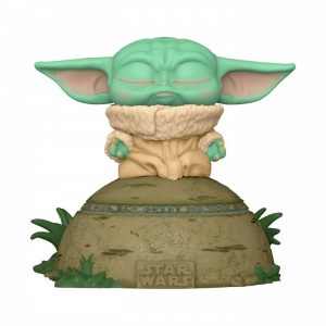 Funko POP! Deluxe The Mandalorian - The Child Using The Force (SFX) - Star Wars