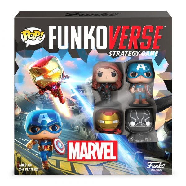 POP Funkoverse Marvel 4fig (juego de mesa) - Funko POP!
