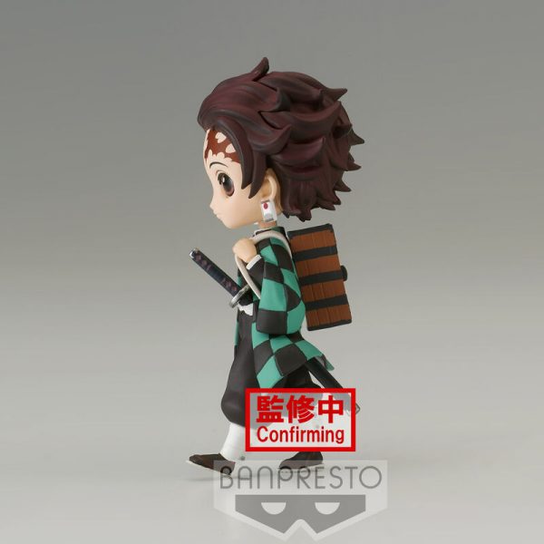 Figura Tanjiro Kamado Demon Slayer Kimetsu No Yaiba Q posket petit 7cm - Image 2
