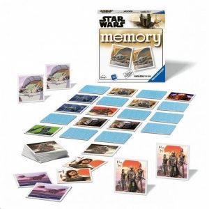 Memory - Star Wars The Mandalorian Juego De Cartas Ravensburger