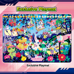Digimon Card Game Playmat and Card Set 2 Floral Fun PB-09 - EN