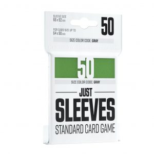 Just Sleeves - Standard Card Game Green (50 Sleeves)