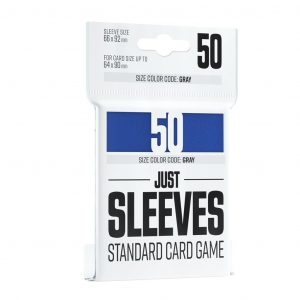 Just Sleeves - Standard Card Game Blue (50 Sleeves)