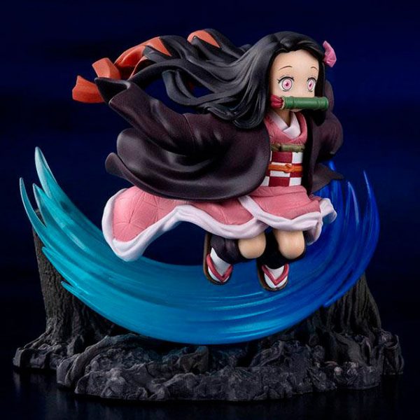FIGURAS - FIGURA NEZU KAMADO KIMETSU NO YAIBA DEMON SLAYER 11CM