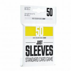 Just Sleeves - Standard Card Game Yellow (50 Sleeves)