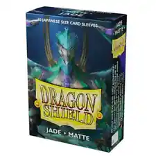 Dragon Shield Japanese Matte Sleeves - Jade (60 Sleeves)