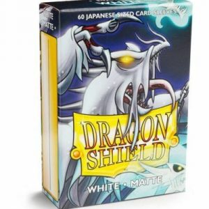Dragon Shield Small Sleeves - Japanese Matte White (60 Sleeves)