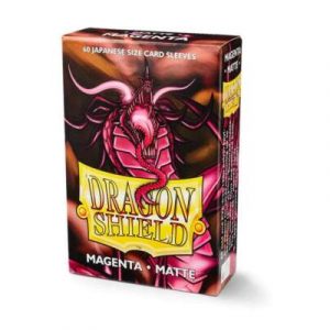 Dragon Shield Japanese Matte Sleeves - Magenta (60 Sleeves)