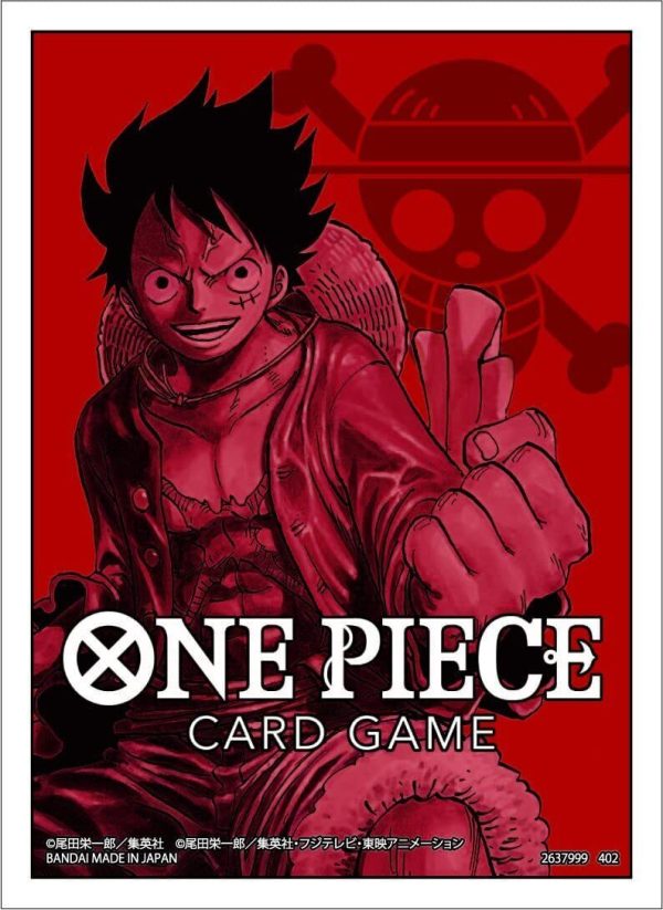 One Piece TCG: Official Card Sleeves V1 Luffy