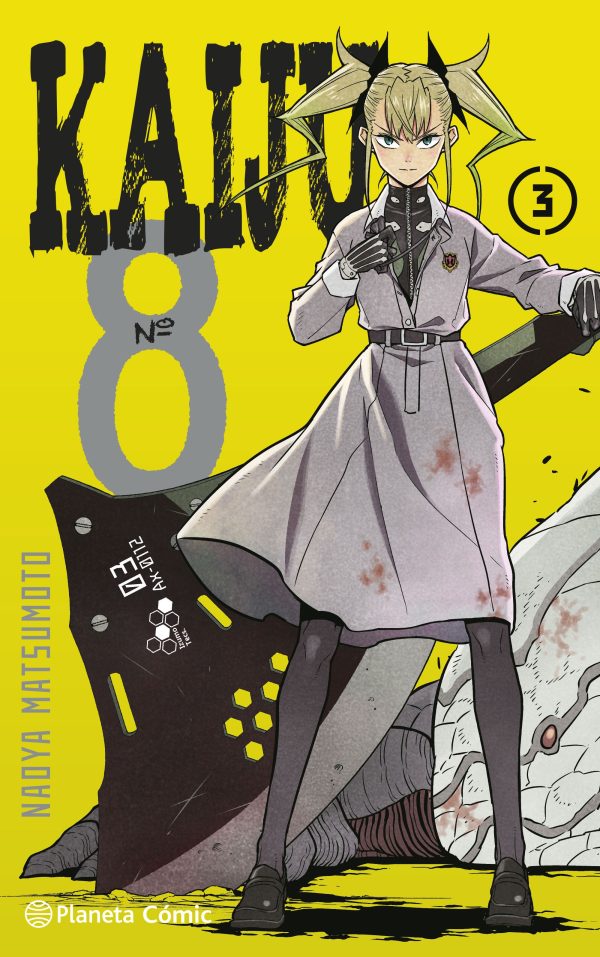 Kaiju 8 volumen 3 (Naoya Matsumoto)