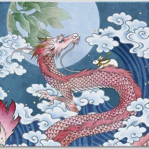 Dragon Shield Playmat - Water Rabbit