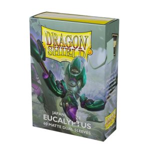 Dragon Shield Japanese size Dual Matte Sleeves - Eucalyptus 'Lehel' (60 Sleeves)