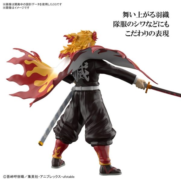 Model Kit Kyojuro Rengoku - Demon Slayer (Kimetsu no Yaiba) - Imagen 2
