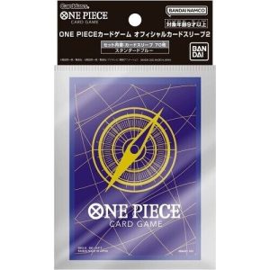 One Piece TCG Official Card Sleeves Standard Blue