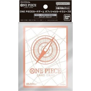 One Piece TCG Official Card Sleeves Standard Pink