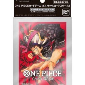 One Piece TCG Official Card Sleeves Monkey D Luffy (One Piece Film Red)