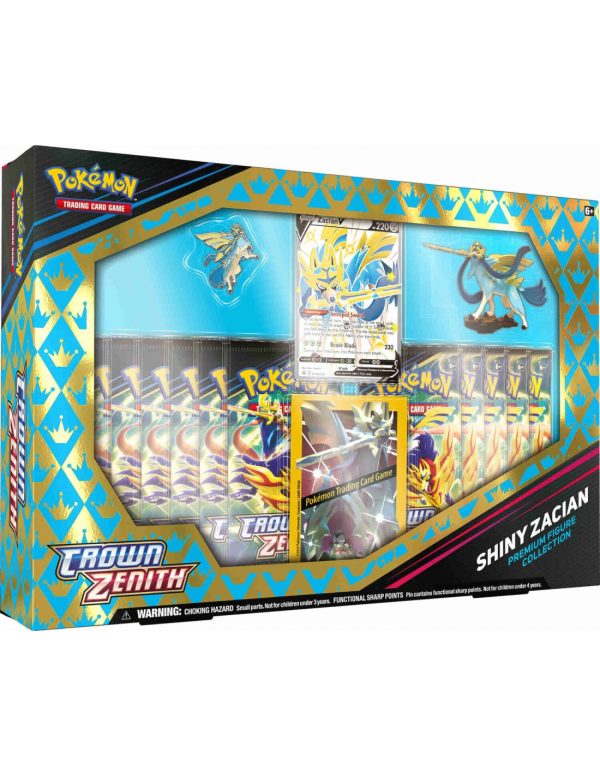 Pokémon TCG Colección Shiny Zacian - Espada y Escudo 12.5 ES