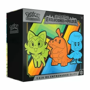 Pokémon TCG ETB Evoluciones En Paldea (Pokémon Escarlata y Purpura - Elite Trainer Box) - ES