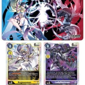 Digimon TCG PB14 - Tamer Goods Set Angewomon ＆ LadyDevimon - EN