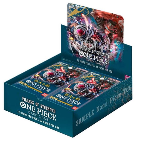 One Piece TCG OP03 - Pillars of Strength Booster Display (24 packs) - EN