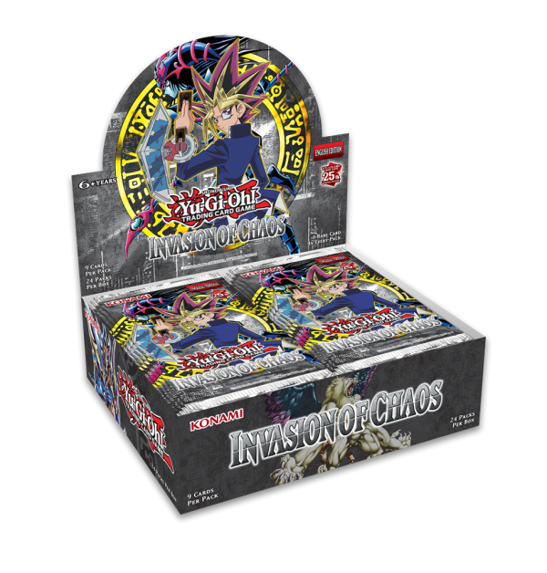 YuGiOh! - Invasion of Chaos Display (24 Packs) - 25th Anniversary Edition - EN
