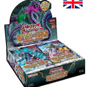 Caja de sobres (24 unidades) Battle Of Legend: Monstrous Revenge Iglés Cartas Yu-Gi-Oh!