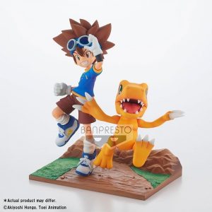 Figura Tai y Agumon Digimon Adventure DXF Adventure Archives - 15cm - Banpresto