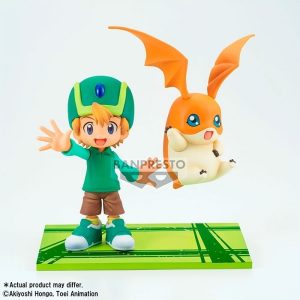 Figura T.K. y Patamon Digimon Adventure DXF Adventure Archives - 15cm - Banpresto