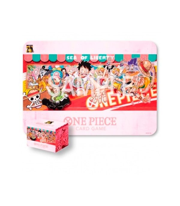 ONE PIECE TCG - PLAYMAT AND CARD CASE SET -25TH EDITION-
