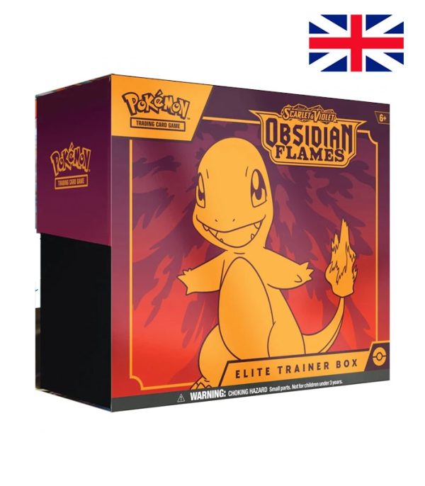 Pokémon TCG Obsidian Flames ETB - Scarlet & Violet 3: Obsidian Flames Elite Trainer Box EN