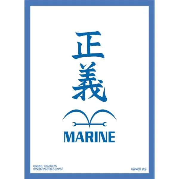 One Piece TCG Official Card Sleeves Navy