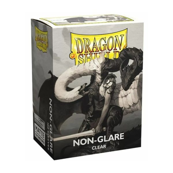 Dragon Shield Matte NonGlare - Clear V2 Standard sized sleeves