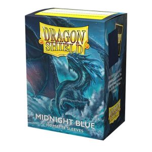 Dragon Shield Midnight Blue - Standard Sleeves (100 Sleeves)