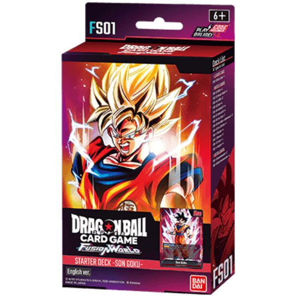 Dragon Ball Super Card Game - Fusion World FS01 Starter Deck