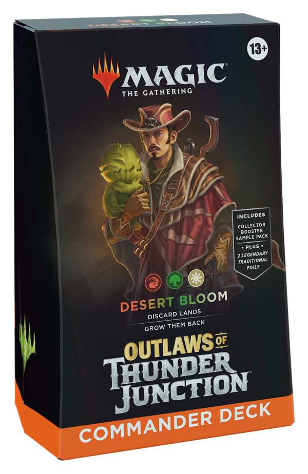 MTG Commander Deck Desert Bloom - Outlaws of Thunder Junction