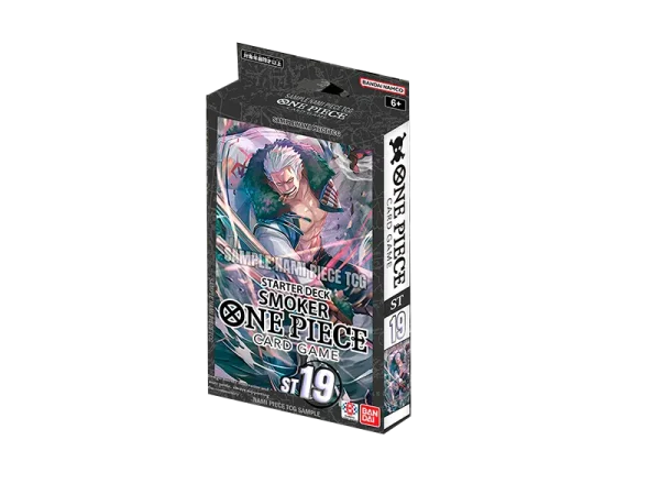 ONE PIECE CARD GAME - SMOKER STARTER DECK ST19