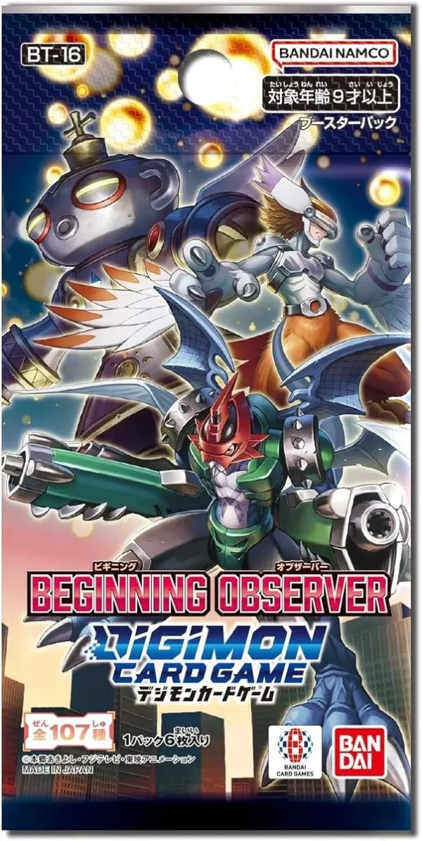 DIGIMON TCG - BEGINNING OBSERVER BT16 BOOSTER BOX - Image 2