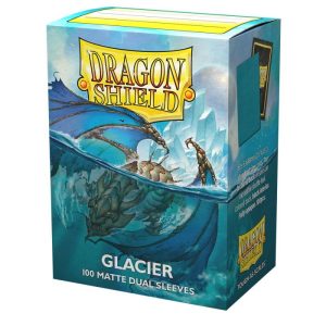 AT-15031 Dragon Shield Dual Matte Sleeves - Glacier 'Miniom' (100 Sleeves)