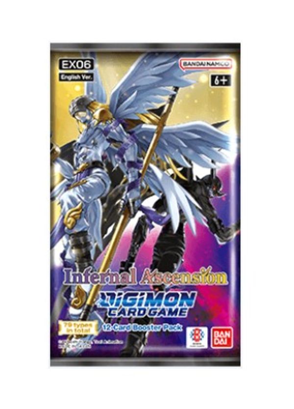 Digimon Card Game EX06- Infernal Ascension Booster Display (24 Packs) - EN - Image 2