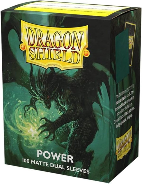 Dragon Shield Dual Matte Sleeves - Power (100 Sleeves)