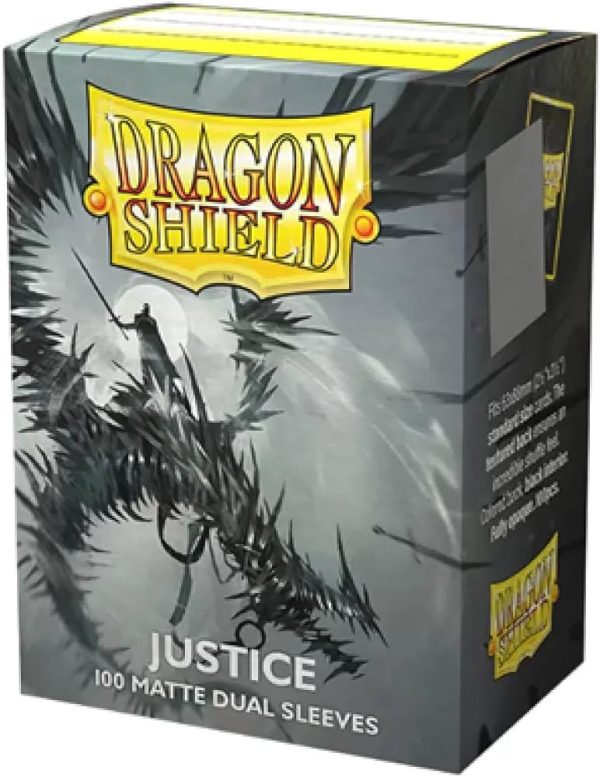 Dragon Shield Dual Matte Sleeves - Justice (100 Sleeves)