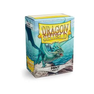 Dragon Shield Standard Sleeves - Matte Mint (100 Sleeves)