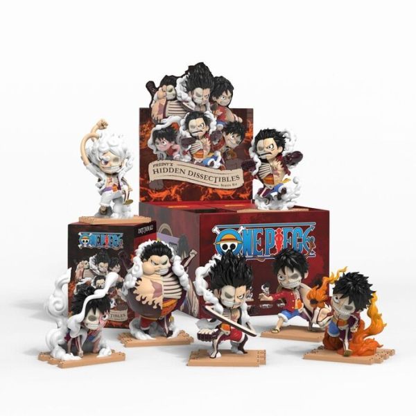 Freeny's Hidden Dissectibles: One Piece (Luffy’s Gears Edition) de Mighty Jaxx