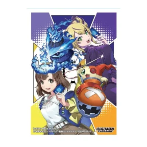 Digimon Card Game - Official Sleeves 2025 - Arisa Kinosaki & Violet