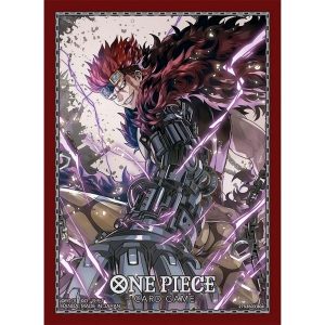 100 FUNDAS ONE PIECE - EUSTASS CAPTAIN KID OFFICIAL
