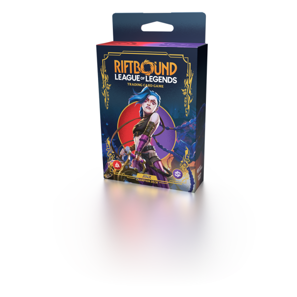 Riftbound: League of Legends TCG - Set One: Origins Champion Deck - Jinx Display - EN