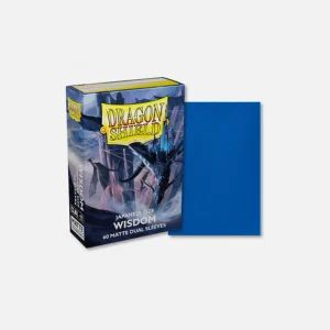 DRAGON SHIELD JAPANESE SIZE MATTE DUAL SLEEVES - WISDOM (60)