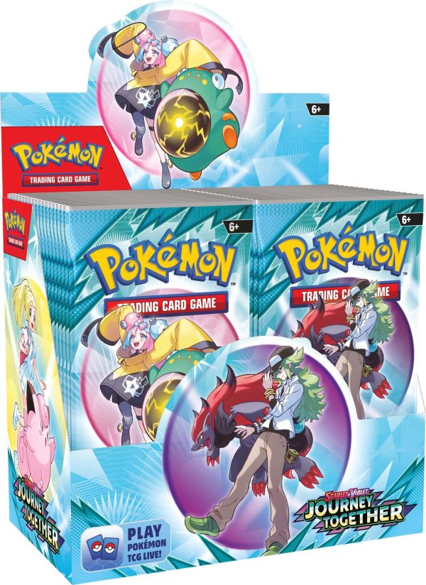 POKEMON TCG - JOURNEY TOGETHER BOOSTER BOX (36) - EN